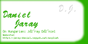 daniel jaray business card